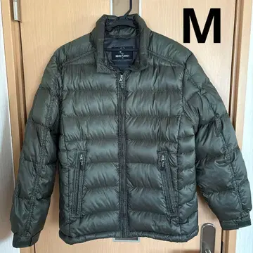 컨디션 최상 AQUA PLANET 고급 다운 자켓 M 사이즈 다크 그린