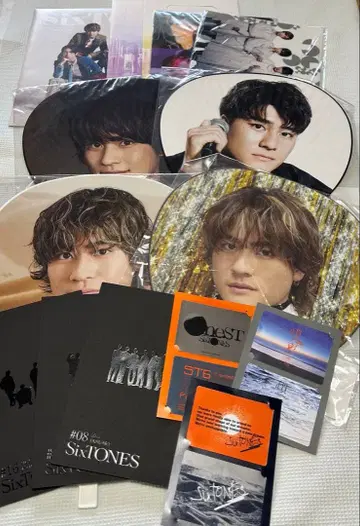 SixTONES 모리모토 신타로 부채 스티커 묶음 판매
