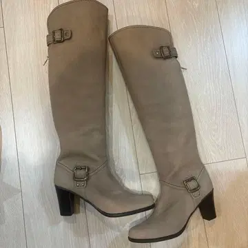 다이애나 롱 부츠 새상품 그레이지 24