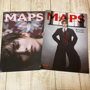MAPS JAPAN KOREA 야마다 료스케 일본 & 한국판 2권 세트