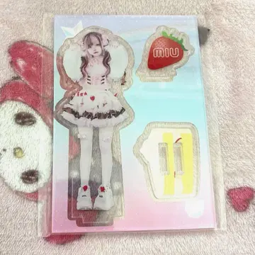 사토 미우 아크릴 스탠드 케이크