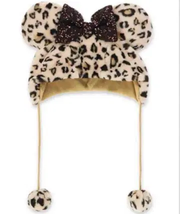 레오파드 무늬 팬 캡