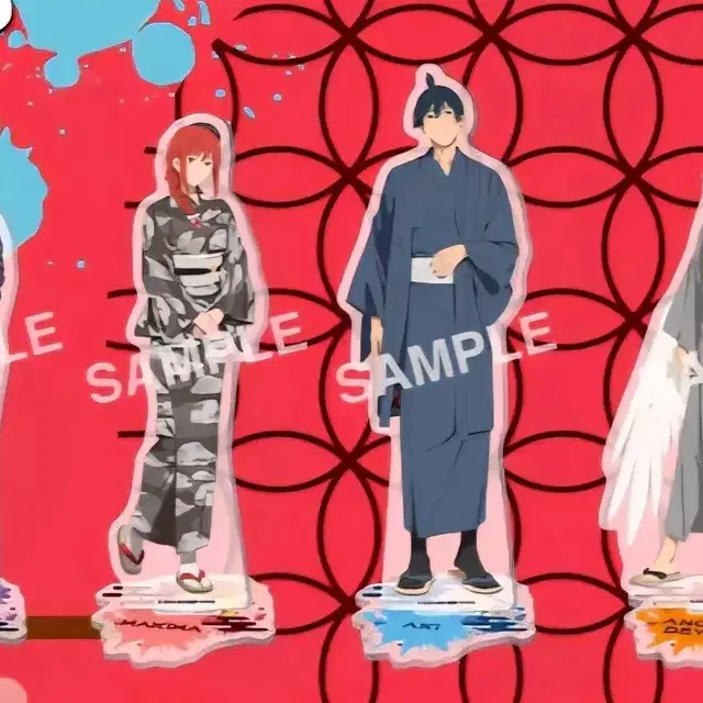 체인소맨 오마츠리 팝업 아크릴 스탠드