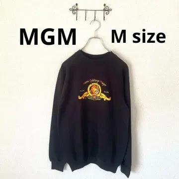 Metro Goldwyn Mayer 90s 스웨트 셔츠 블랙 M