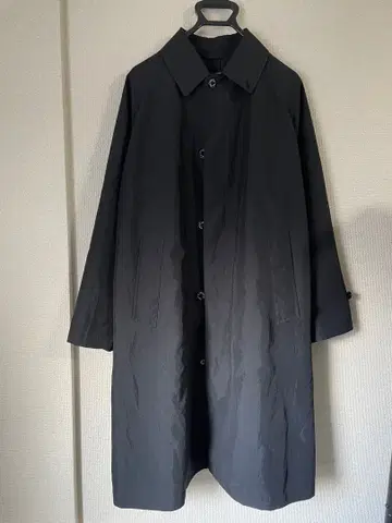 MACKINTOSH 블랙 스텐카라 코트