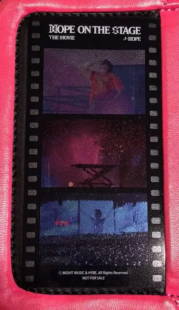 'HOPE ON THE STAGE' THE MOVIE 필름풍 책갈피