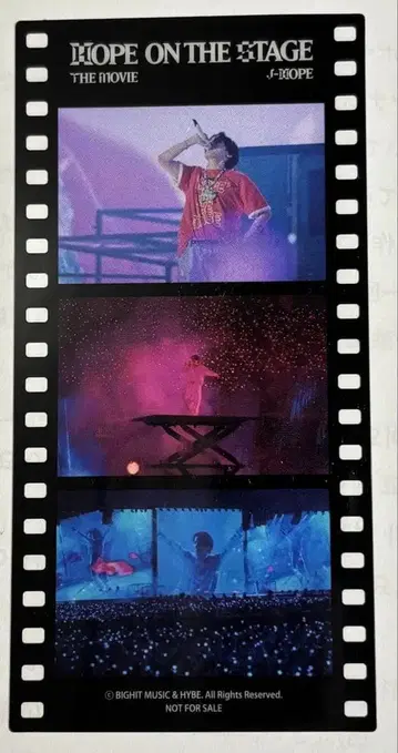 'HOPE ON THE STAGE' THE MOVIE 필름풍 책갈피