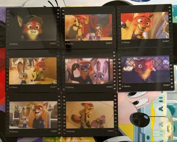 주토피아 아크릴 마그넷 전 8종 세트 Zootopia