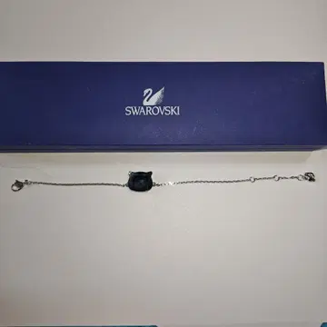 SWAROVSKI 스와로브스키 팔찌 고양이