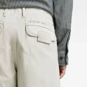 지스타로우 3D 레귤러 테이퍼드 카고 팬츠