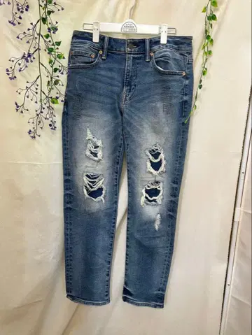 아메리칸 이글 데미지 데님 유즈드 가공 남성용 M