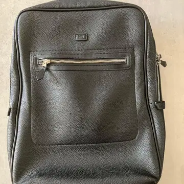 TAKEO KIKUCHI 가죽 백팩 블랙