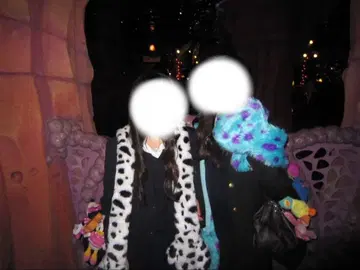 101마리 강아지 머플러 캡 디즈니