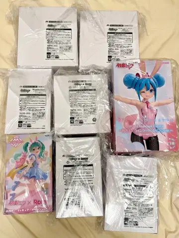 타이클레 한정판 하츠네 미쿠 피규어 8세트