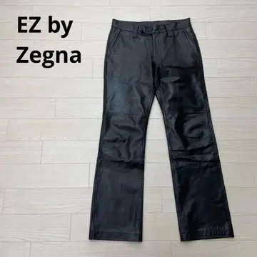 EZ by Zegna 이지 바이 제냐 가죽 팬츠