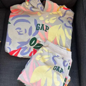 [ GAP ] 컬러풀한 후드티 셋업