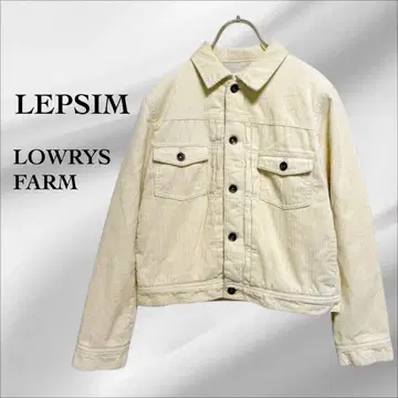 [렙심 로리즈팜] 보아 자켓 코듀로이 [L] 아이보리