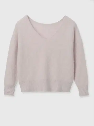 라쿤 폭스 2way 넥 풀오버 핑크