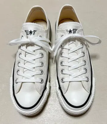 컨버스 일본제 올스타 J 화이트 OX 24.5cm