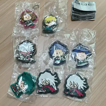 나의 히어로 아카데미아 캡슐 러버 마스코트 8점 세트