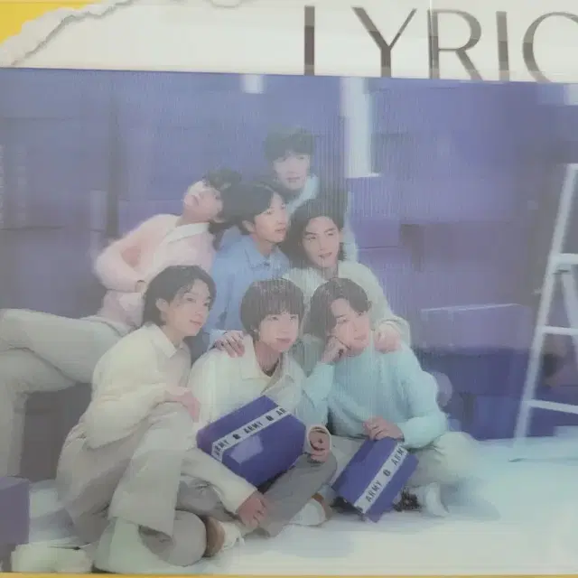 bts 7 moments 렌티큘 & membership photocard