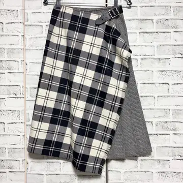 오닐 오브 더블린 랩스커트 체크 무늬