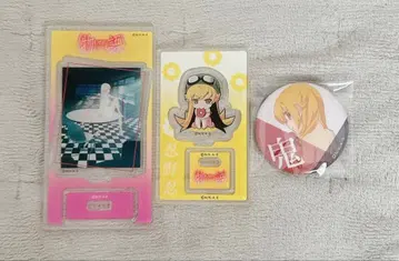 모노가타리 시리즈 오시노 시노부 키스샷 seria 캔뱃지 아크릴 스탠드