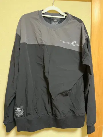 WIND AND SEA 블랙/그레이 트레이닝복 L