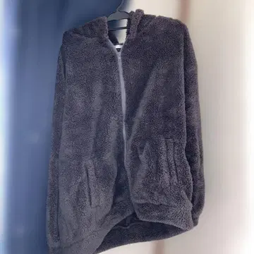 honeys 모코모코 보아 롱 후드티