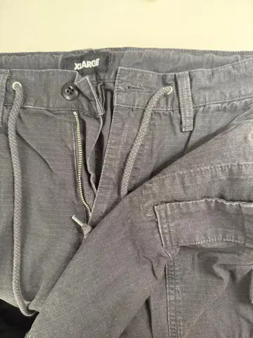 XLARGE 그레이 카고 팬츠 32inch