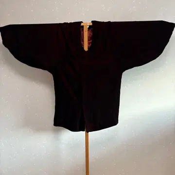 여성용 일본 의류 코트 벨로아 포도색 겉옷 벨벳 벨로아 쇼와 레트로