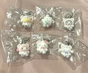 산리오 캐릭터즈 포근포근 스노우 마커 액세서리 컴플리트 세트