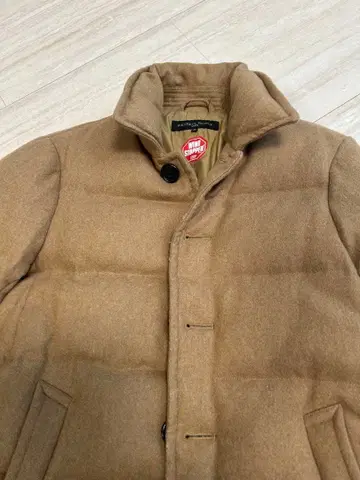 브라운 다운 자켓