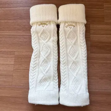 [ 새상품급 ] Callaway 레그 워머 화이트