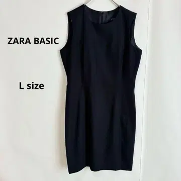 ZARA BASIC 자라 베이직 슬리브리스 원피스 L 블랙