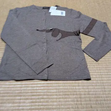 UNA-UNA 가디건 42 브라운