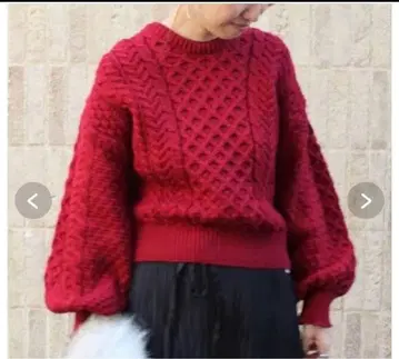 Carraig Donn 캐레이그돈 아란 니트 레드