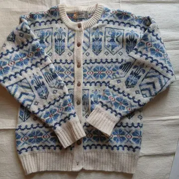 Glenugie 페어아일 패턴 가디건