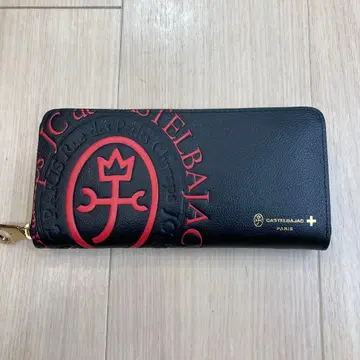 CASTELBAJAC 장지갑 블랙/레드