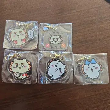 치이카와 오키나와 지역 한정 가챠 키링 5종