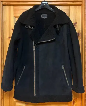 Ratten farges 스웨이드풍 쉘파 옷깃 보아 자켓 L 사이즈