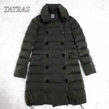 타트라스/TATRAS 다운 코트 롱 더블 아고냐 그린 2