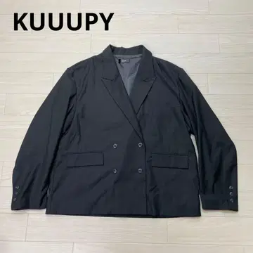 KUUUPY 쿠피 오버 사이즈 더블 브레스트 테일러드 자켓