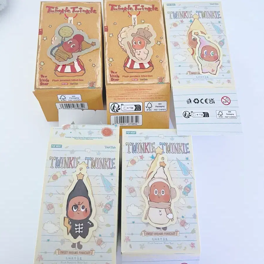 Pop Mart Little Star Secret Sparkling Daily Life Little Star Weather Forecast