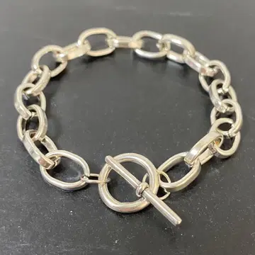 하드웨어 실버 925 팔찌 체인 실버 b004