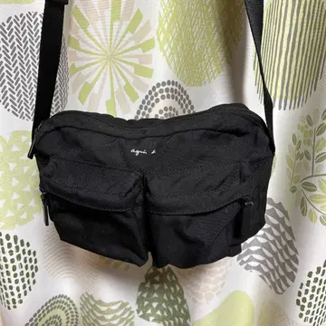 아네스베 숄더백 크로스 바디 사선 블랙