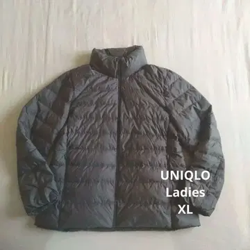 UNIQLO 그레이 여성용 XL 울트라 라이트 다운 자켓
