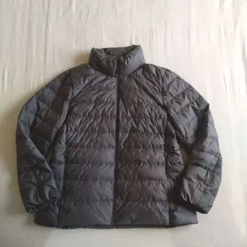 UNIQLO 그레이 여성용 XL 울트라 라이트 다운 자켓