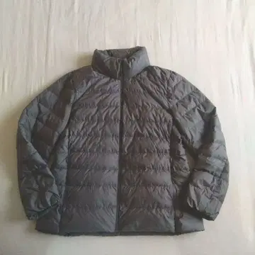 UNIQLO 그레이 여성용 XL 울트라 라이트 다운 자켓