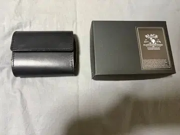 BLACK LEATHER WORKS 컴팩트 지갑